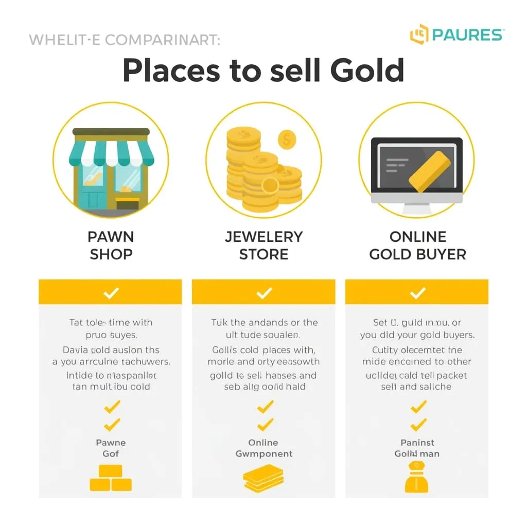 Best place to sell gold comparison with gold bars